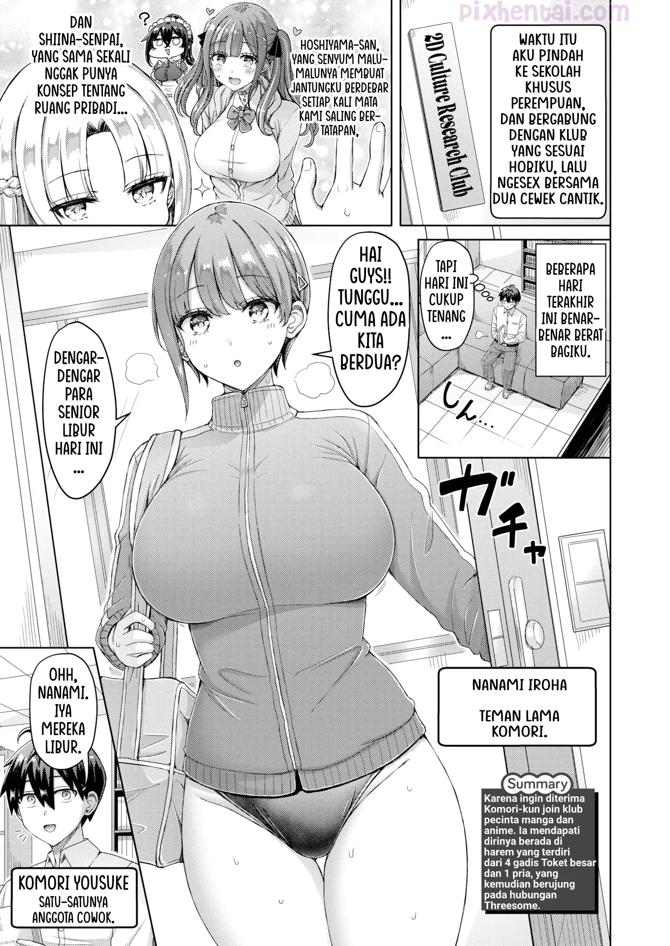 Komik hentai xxx manga sex bokep Tenkou saki ga moto joshi kou de mainichi haaremu sugiru ken part 2 page 1